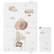 Повивальний матрац Ceba Baby Watercolor Word Mouse, 40x60 см, білий (W-305-000-727) - Pampik