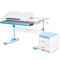 Комплект (S) Evo-Kids TH-310 (парта + тумба) (арт.TH-310 + BD C3_ BLUE) - Pampik