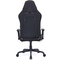 Геймерське крісло Cyberlux GM-6281-3 Black (арт. GM-6281-3 B) - оббивка еко шкіра + тканина / колір чорний (коробок 1 шт.) - Pampik - 2