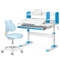 Комплект парта Evo-Kids TH-330 Blue + крісло Evo-kids Mio Lite KBL (арт.TH-330 W/BL + Y-208 KBL) - Pampik