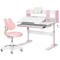 Комплект парта Evo-Kids TH-330 Pink + крісло Evo-kids Mio Lite KP (арт.TH-330 W/PN + Y-208 KP) - Pampik
