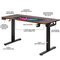 Стол Mealux PowerDesk Duo Walnut (арт. EVO-242 Duo Walnut/B) - Pampik - 2