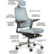 Офісне крісло Mealux Y-565 KBGL (арт.Y-565 KBGL) - Pampik - 2