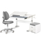 Комплект (L) Evo-кids TH-310 Grey (парта + крісло + тумба) (арт. TH-310 + Y-412 Lite + BD C3_GREY) - Pampik