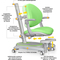 Дитяче крісло Mealux Ortoback Plus Green (арт.Y-508 KZ Plus) - Pampik - 2