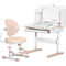 Комплект мебели (стол + стульчик + полка + лампа) Mealux Nemo Peach (арт. BD-38 PN) - Pampik