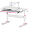Дитячий стіл Evo-кids TH-310 з полицею S30 Pink (арт.TH-310 W/PN + BD-S30 PN) - Pampik