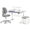 Комплект (L) ErgoKids TH-320 Grey (парта + крісло + тумба) (арт. TH-320 + Y-412 Lite + BD C3_GREY) - Pampik