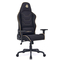 Геймерське крісло Cyberlux GM-6281-3 Black (арт. GM-6281-3 B) - оббивка еко шкіра + тканина / колір чорний (коробок 1 шт.) - Pampik