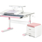 Комплект (S) Evo-Kids TH-320 Pink (парта + тумба) (арт.TH-320 + BD C3_PINK) - Pampik