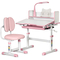 Комплект меблів Evo-Kids (стіл+стілець+полиця+лампа) BD-24 Pink (арт. BD-24 PN) - Pampik
