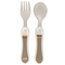 Дитячий набір столових приборів 2шт бежевий 25188 Sigikid - Pampik