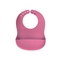 Нагрудник силиконовый Reer, розовый (25044/34729) - Pampik