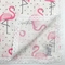 Пеленка муслиновая NL Baby Фламинго, 80х80 см, бело-розовый (36117) - Pampik - 5