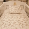 Комплект постільної білизни NL Baby, 140х100 см, біло-сірий (826+842/30173) - Pampik - 5