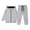 Спортивний костюм на флісі Garnamama Oversize sport zip штани зі шнурком 140 Сірий (1043664.1408684) - Pampik - 6