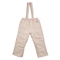 Брюки-комбінезон NL Baby, синтепух, на флісі, 12 місяців, персиковий (553/37201) - Pampik