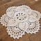 Коврик декоративный NL Baby Hand made, 75 см, белый (27544) - Pampik - 2