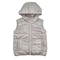 Жилет з капюшоном NL Baby, синтепух, 2-3 роки, сірий (565/37147) - Pampik