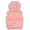 Жилет з капюшоном NL Baby, синтепух, 4-5 років, рожевий (563/37130) - Pampik - 2