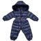 Комбинезон NL Baby, пуховый, с мехом, 2 года, темно-синий (559/36709) - Pampik