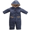 Комбинезон NL Baby с капюшоном, синтепух, 2 года, синий (551/37898) - Pampik