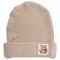 Шапочка Twins Ego з нашивкою, велюр, 0-3 міс., бежевий (W126-ШTEVN-02) - Pampik