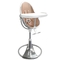 Стульчик для кормления Bloom FRESCO Silver/Rose gold - Pampik