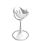Стільчик для годування Bloom FRESCO White/Lunar silver - Pampik - 4