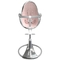 Стільчик для годування Bloom FRESCO Silver/Blush pink Cotton - Pampik - 2