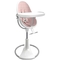Стульчик для кормления Bloom FRESCO White/Blush pink Cotton - Pampik