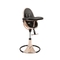 Стульчик для кормления Bloom FRESCO Rose gold/Midnight black - Pampik