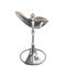 Стульчик для кормления Bloom FRESCO Silver/Rose gold - Pampik - 6