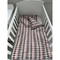 Комплект постельного белья NL Baby, трикотаж, 100х80 см, бело-розовый (070/32371) - Pampik - 2