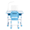 Комплект дитячих меблів Cubby парта та стілець трансформери Botero Blue - Pampik - 3