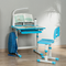 Комплект дитячих меблів FunDesk парта та стілець трансформери Bellissima Blue - Pampik - 8