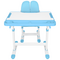 Комплект дитячих меблів Cubby парта та стілець трансформери Vivo Blue - Pampik - 5