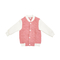 Бомбер дитячий Twins Muslin, утеплений, р.80, рожевий (WC-212-BTM80-08) - Pampik