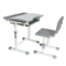 Комплект дитячих меблів Cubby парта та стілець трансформери Vanda Grey - Pampik - 4