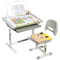 Комплект дитячих меблів FunDesk парта + стілець трансформери Littonia Grey - Pampik - 5