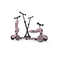 Самокат Scoot and Ride Highwaykick-1 Push and Go, пастельно-бузковий (SR-240527-WILDBERRY) - Pampik - 4