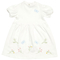 Сукня Twins Florea з вишивкою, інтерлок, р.80, ecru, молочний (W-2025-TF80-202) - Pampik