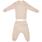 Піжама Twins Ego Organic, інтерлок, р.80, бежевий (W-191-TEGOP-02) - Pampik