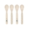 Набор детских ложек Lassig Кит, 4 шт. (1310067452/35857) - Pampik