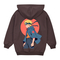 Худі Garnamama худі велике Season 2025 +наклейка 122-128 Коричневий (1053004.1418564) - Pampik
