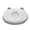 Ортопедична подушка New Life expert Memory Air+ Котик для немовлят, 21х19 см, біло-сірий (34407) - Pampik - 2