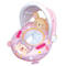 Круг для плавання з козирком Nai-B, від 2 років, рожевий (27000) - Pampik