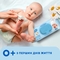 Набір вологих серветок Smile Baby з екстрактом ромашки та алое, 200 шт. ( 2 уп. по 100 шт.) - Pampik - 5