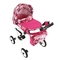 Коляска для ляльки Adbor Lily, рожевий (Lc-20) - Pampik