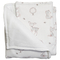 Плед мусліновий Twins Бембі, демісезонний, з наповненням, 110x80 см, білий з принтом (1610-PMTD-10) - Pampik
